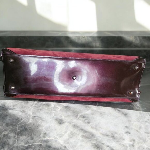 BEIJO "OVER ACHIEVER" Padded Laptop Carry Bag in Burgundy - Picture 4 of 14